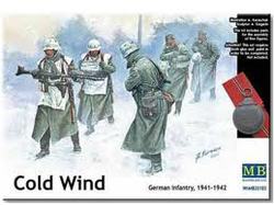Сборная модель Master Box 35103 «Холодный ветер», Немецкая пехота, 1941-1942, 1/35