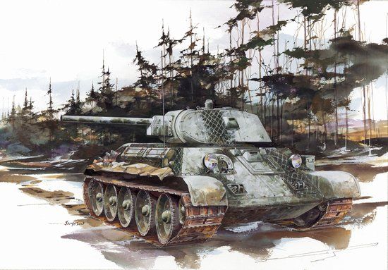 Сборная модель Dragon 6205 Советский танк T-34/76 (Модификация 1941), 1/35