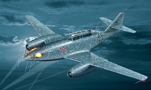 Сборная модель Italeri 2679 Ночной истребитель Мессершмитт Me 262 B-1a/U1, 1/48